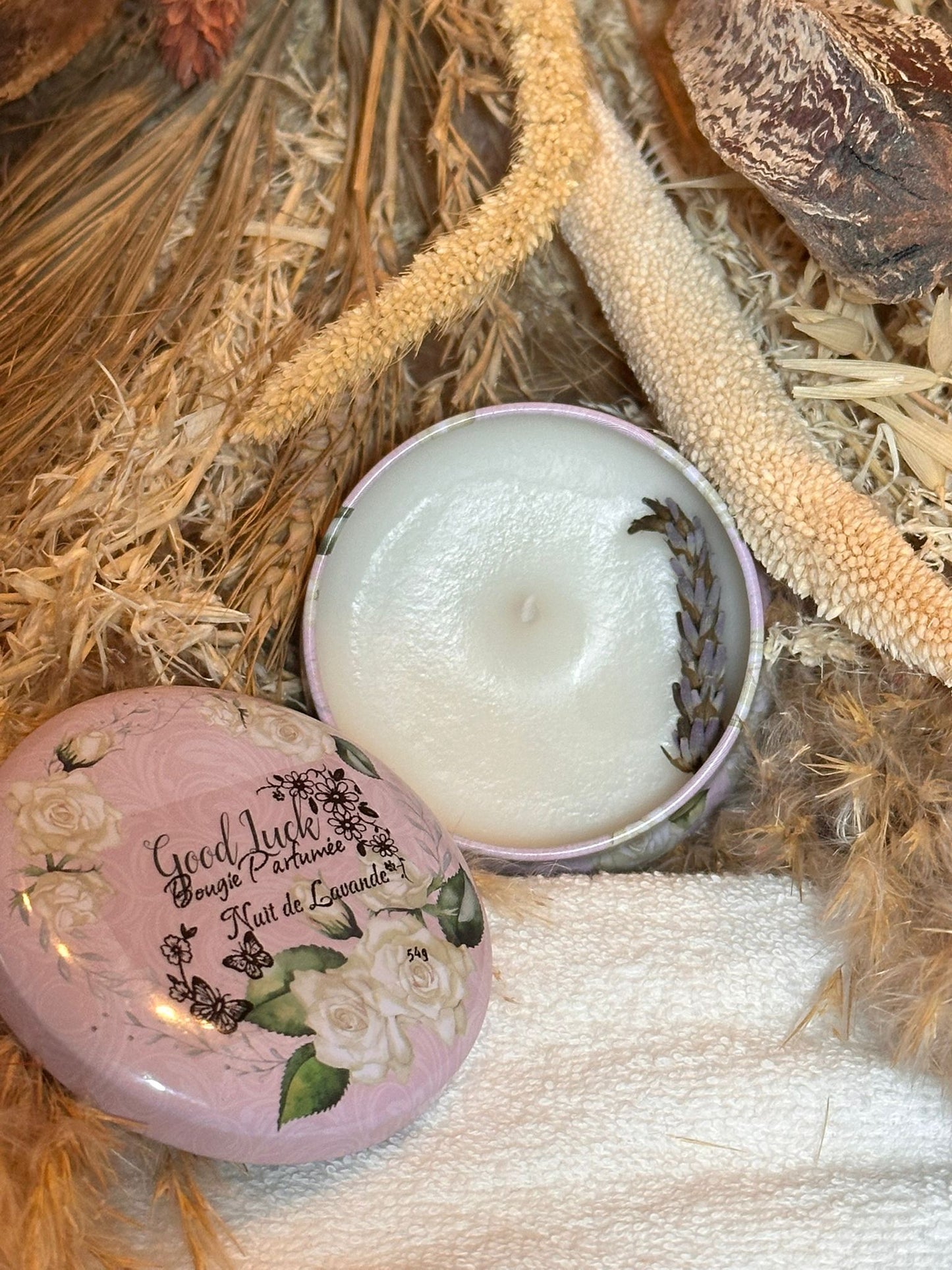 Bougie Parfumée, Nuit de Lavande