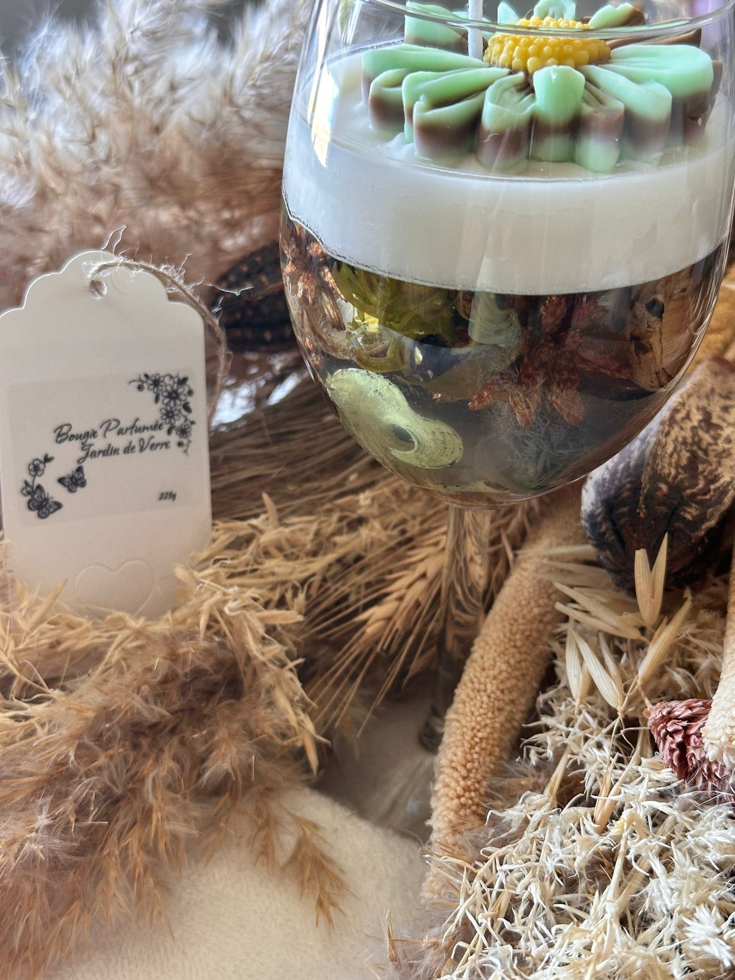 Bougie Parfumée – Jardin de Verre