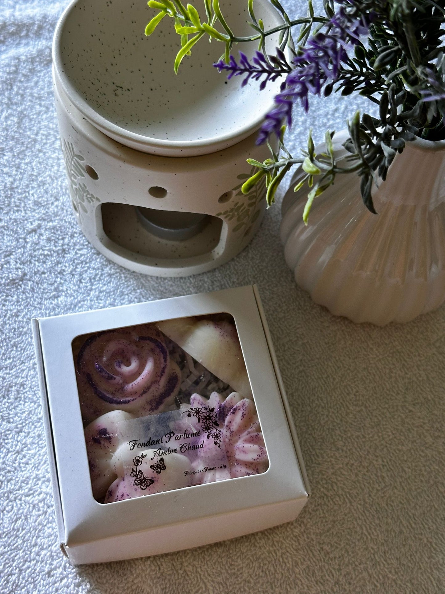 Fondants parfumés – Ambre chaud – 81 g