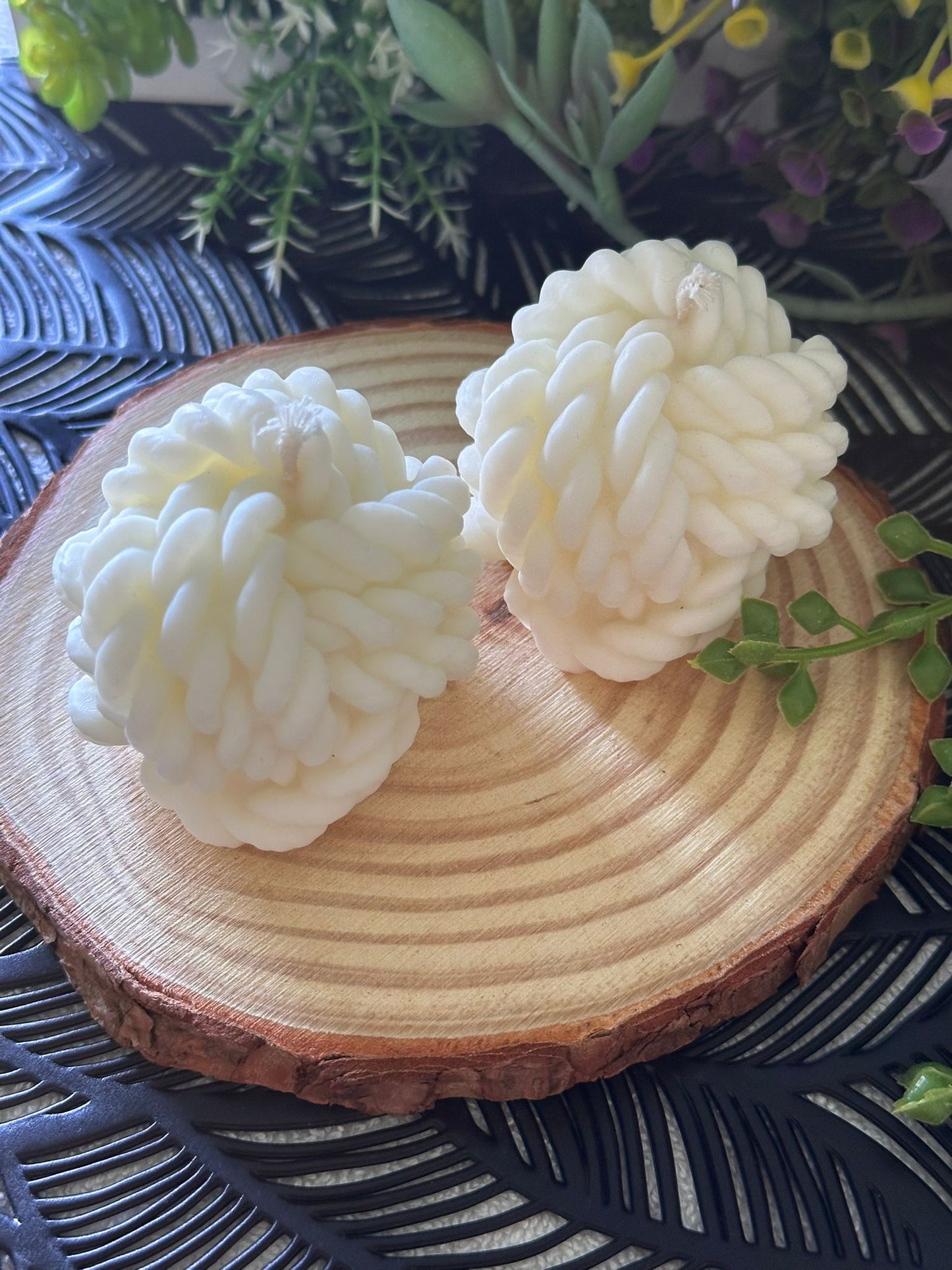 Bougies Moulées – Nuage Pêche Abricots