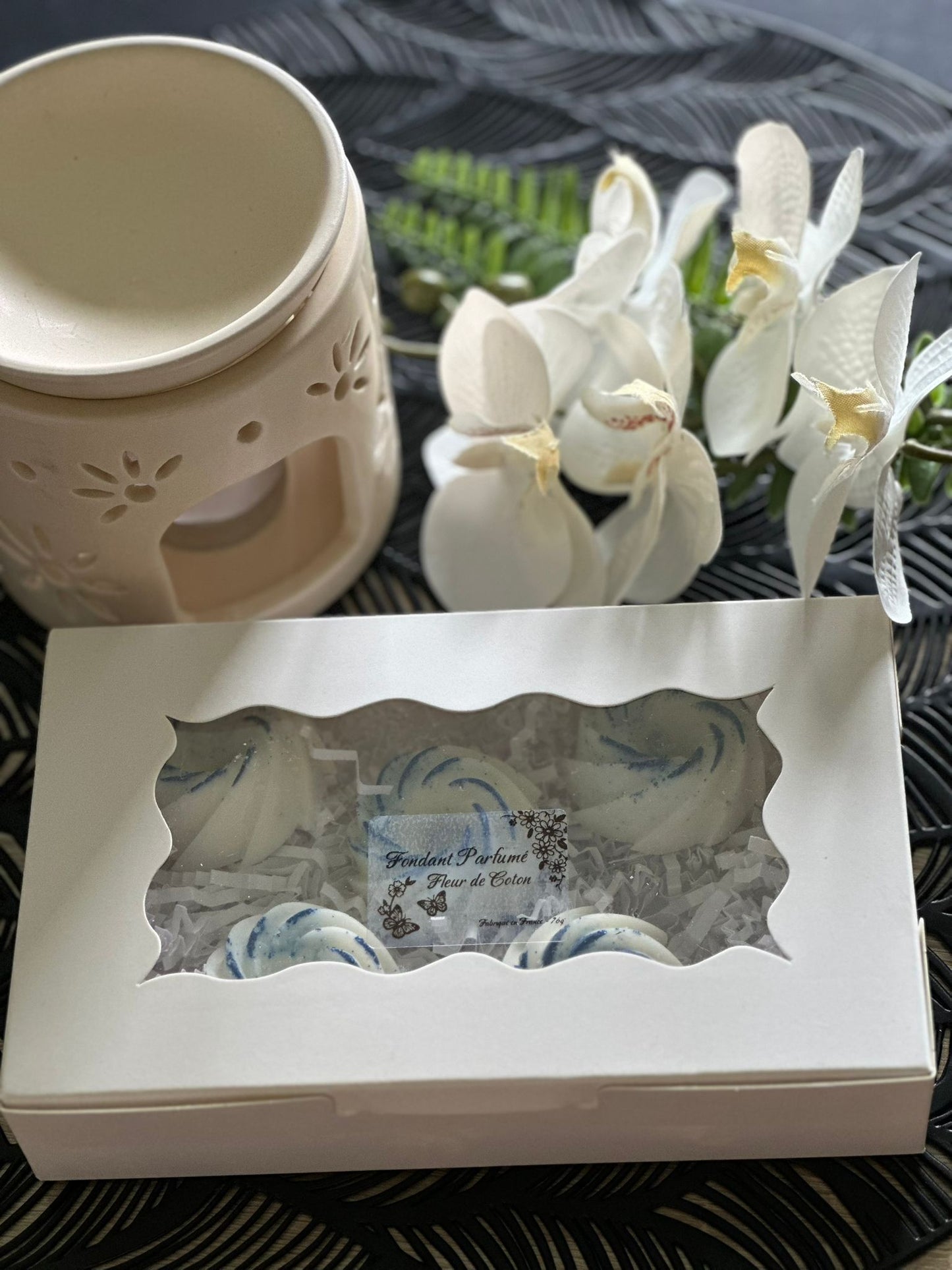 Fondants parfumés Fleur de Coton – 76 g