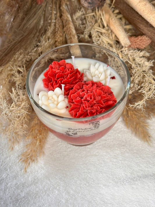 Bougie Parfumée – L’Ombre d’une Rose
