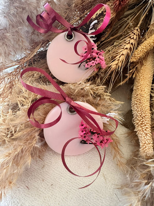 Duo de Bougies suspendu parfumée