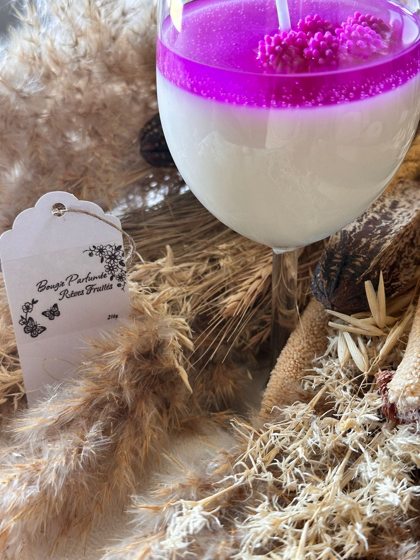Bougie Parfumée – Rêves Fruités