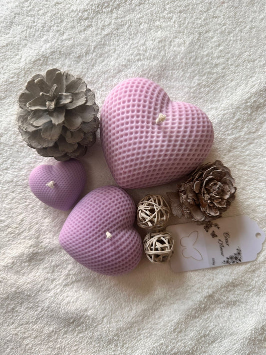 Cœur d’amour / fleur de coton