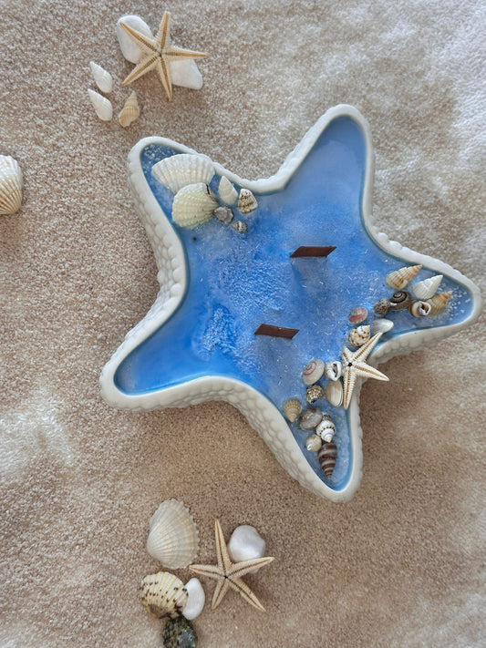 Bougie étoile de mer