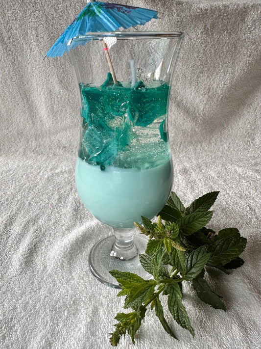 Bougie Cocktail d’Été – Parfum Menthe