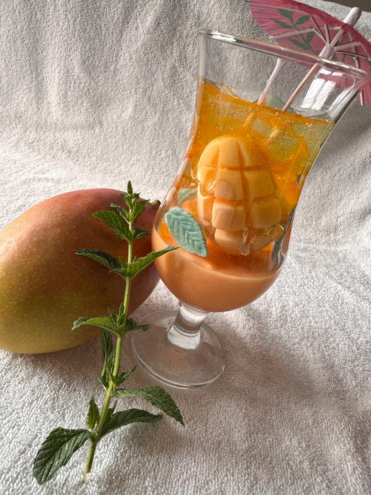 Bougie Cocktail d'été  Mangue Papaye