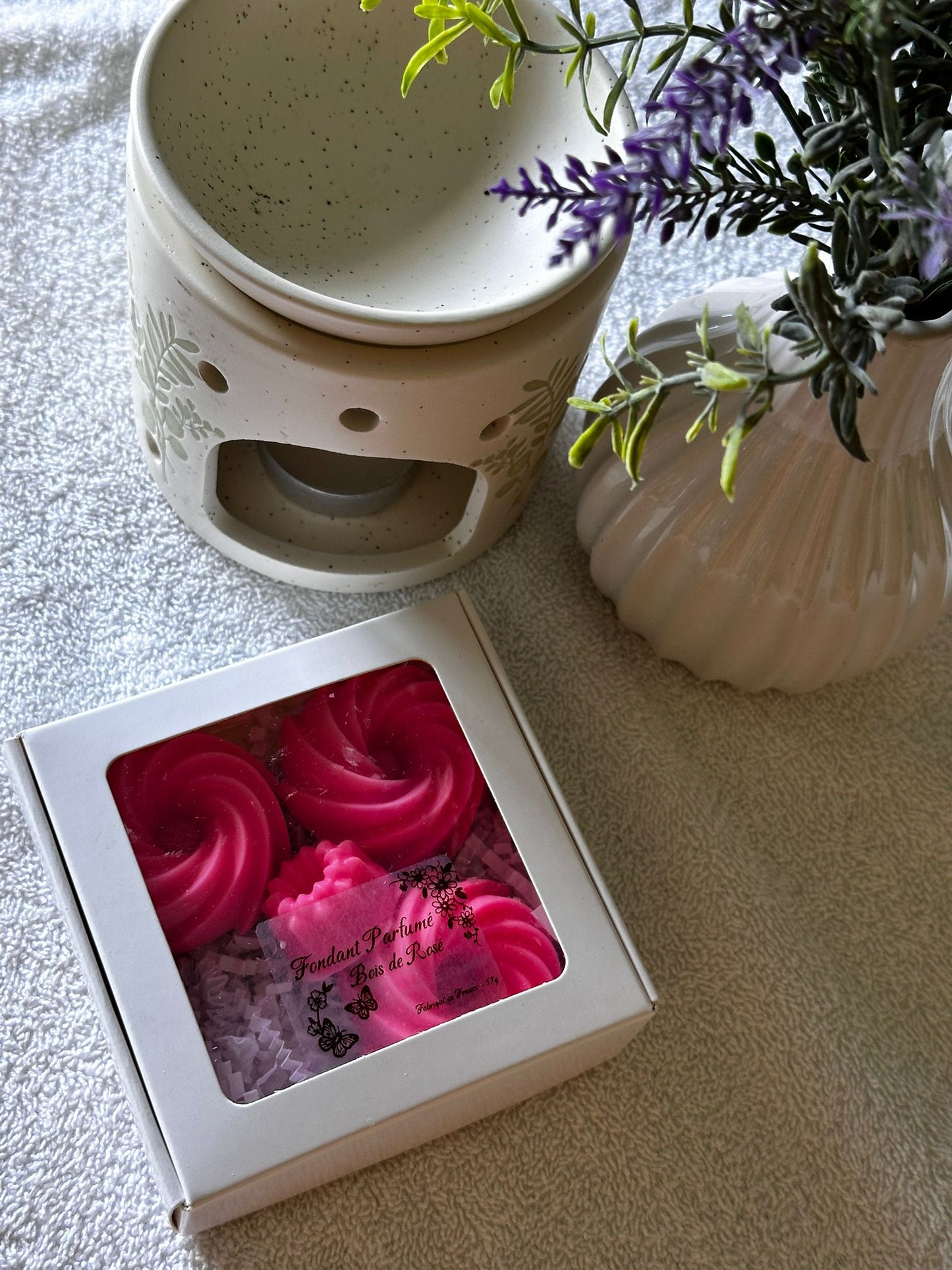 Fondants parfumés – Bois de Rose – 57 g