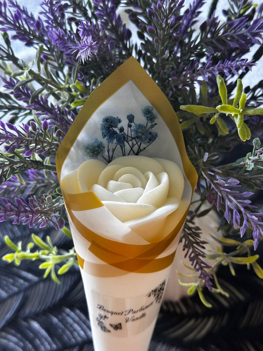 Fleur parfumé – Rose blanche Vanille