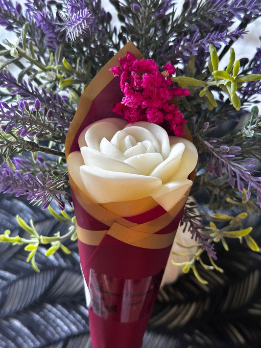 Fleur parfumé – Rose blanche Vanille