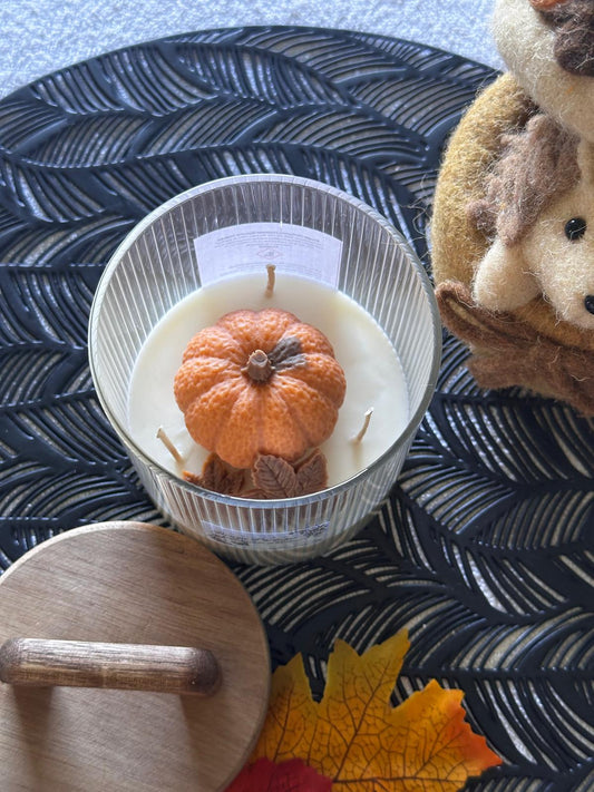 Bougie Parfumée – Citrouille d’Automne