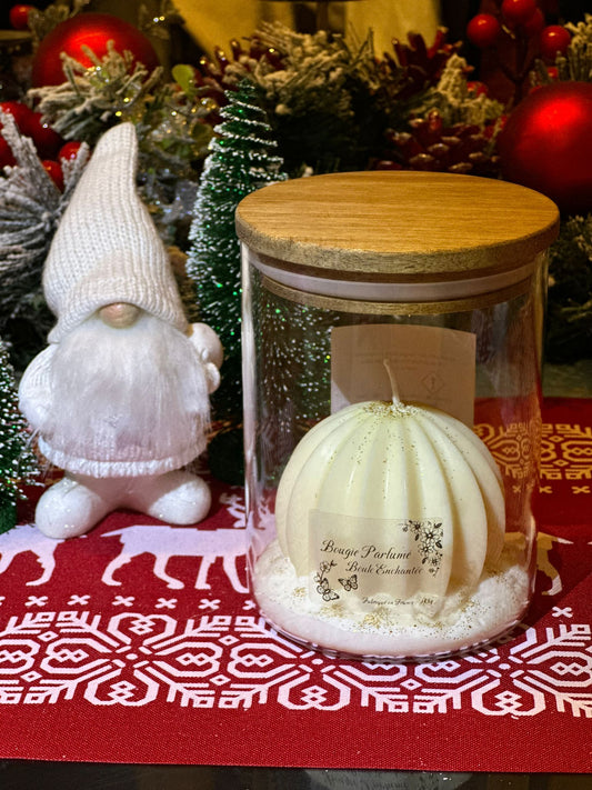 Boule de Noël– Parfum Nougat Blanc