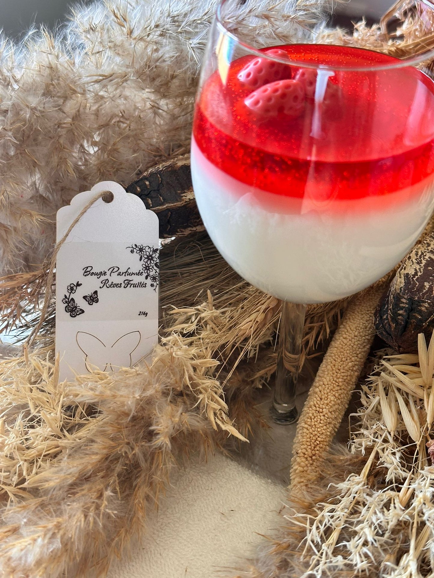 Bougie Parfumée – Rêves Fruités