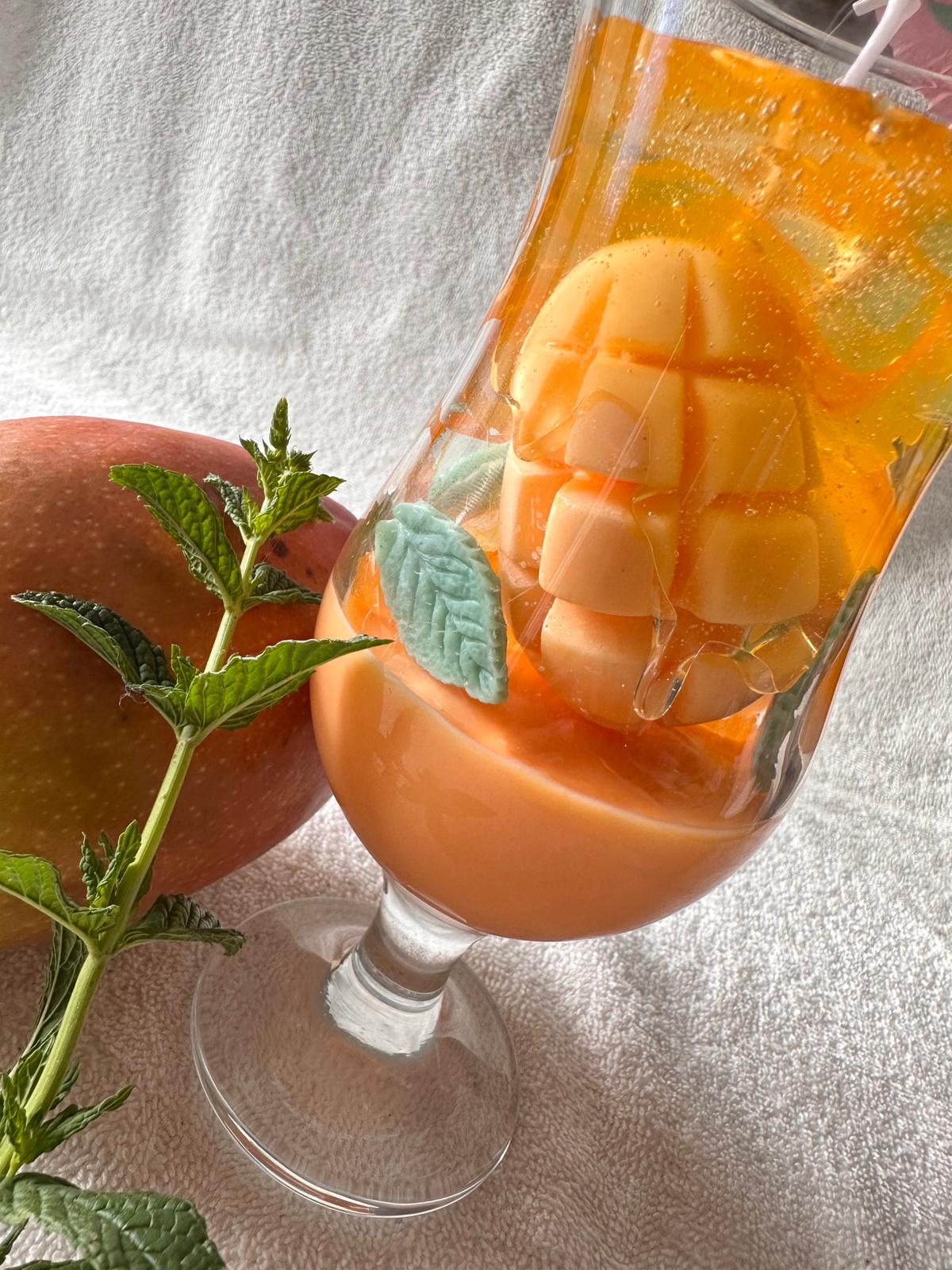Bougie Cocktail d'été  Mangue Papaye