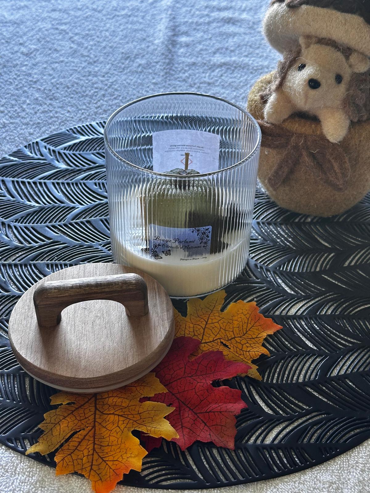Bougie Parfumée – Citrouille d’Automne